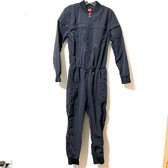 Nike Pants - Nike Air Jumpsuit Womens XSmall Black One Piece Romper Flight Suit 943697